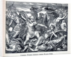 Cimbric Women Defend Their Wagon Fort, 1882 by Anonymous