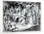 Liudolf craves his Fathers Pardon, 1882 by Anonymous