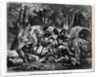 Nobles Plundering Traveling Merchants, 1882 by Anonymous