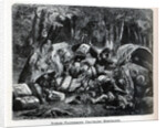 Nobles Plundering Traveling Merchants, 1882 by Anonymous