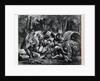 Nobles Plundering Traveling Merchants, 1882 by Anonymous
