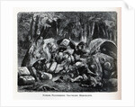 Nobles Plundering Traveling Merchants, 1882 by Anonymous