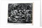 Nobles Plundering Traveling Merchants, 1882 by Anonymous