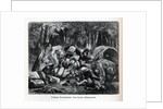 Nobles Plundering Traveling Merchants, 1882 by Anonymous