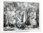 Luther Burns the Popes Bull, 1882 by Anonymous