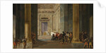 The Queen of Sheba before the Temple of King Solomon in Jerusalem, ca 1630-1634 by Salomon de Bray