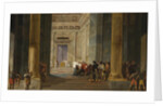 The Queen of Sheba before the Temple of King Solomon in Jerusalem, ca 1630-1634 by Salomon de Bray