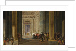 The Queen of Sheba before the Temple of King Solomon in Jerusalem, ca 1630-1634 by Salomon de Bray