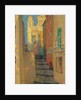 La rue de lEglise, Villefranche-sur-Mer, 1928 by Henri Le Sidaner