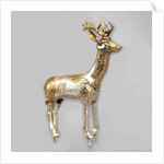 Stag (From Khashaat, Arkhangai Province, Mongolia), ca 700 by Khazar culture