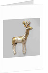 Stag (From Khashaat, Arkhangai Province, Mongolia), ca 700 by Khazar culture