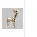 Stag (From Khashaat, Arkhangai Province, Mongolia), ca 700 by Khazar culture
