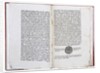 Double page of Theophan Prokopovichs treatise Truth about the Monarchs Will, 1722 by Historical Document