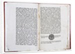Double page of Theophan Prokopovichs treatise Truth about the Monarchs Will, 1722 by Historical Document