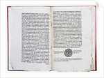 Double page of Theophan Prokopovichs treatise Truth about the Monarchs Will, 1722 by Historical Document
