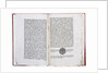 Double page of Theophan Prokopovichs treatise Truth about the Monarchs Will, 1722 by Historical Document