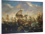 The Battle of Haarlemmermeer on May 26, 1573, 1620s by Andries van Eertvelt