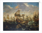 The Battle of Haarlemmermeer on May 26, 1573, 1620s by Andries van Eertvelt