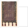 Saddle cloth with lions, 5th-4th century BC by Pazyryk Burial Mounds Ancient Altaian