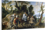 Rudolph of Habsburg and the Priest, ca 1625 by Jan Wildens