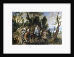 Rudolph of Habsburg and the Priest, ca 1625 by Jan Wildens