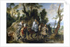 Rudolph of Habsburg and the Priest, ca 1625 by Jan Wildens