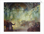 Holy Mount Athos, 1926 by Alfons Marie Mucha