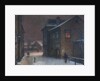 Street in snow, 1907-1909 by Jakub Schikaneder