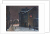 Street in snow, 1907-1909 by Jakub Schikaneder