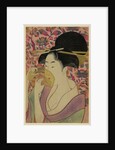 Transparent Comb, 1780s by Kitagawa Utamaro
