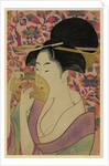 Transparent Comb, 1780s by Kitagawa Utamaro