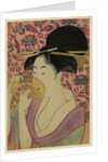 Transparent Comb, 1780s by Kitagawa Utamaro