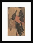Couple in an Evening Shower, c. 1800 by Kitagawa Utamaro