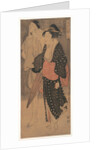 Couple in an Evening Shower, c. 1800 by Kitagawa Utamaro