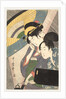 Two Women Under an Umbrella, 1790s by Kitagawa Utamaro