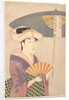 Woman Holding Up a Parasol, from the series Ten Types in the Physiognomic Study of Women, c. 1793 by Kitagawa Utamaro