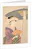 Woman Holding Up a Parasol, from the series Ten Types in the Physiognomic Study of Women, c. 1793 by Kitagawa Utamaro