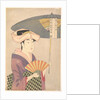 Woman Holding Up a Parasol, from the series Ten Types in the Physiognomic Study of Women, c. 1793 by Kitagawa Utamaro