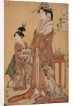 Takigawa of the Ogiya Eight, from the series Immortals in the Art of Love, 1793 by Kitagawa Utamaro