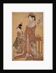 Takigawa of the Ogiya Eight, from the series Immortals in the Art of Love, 1793 by Kitagawa Utamaro