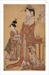 Takigawa of the Ogiya Eight, from the series Immortals in the Art of Love, 1793 by Kitagawa Utamaro