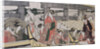 On top and beneath Ryogoku Bridge, c. 1796 by Kitagawa Utamaro