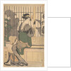 The Chiyozuru Teahouse (Shadows on the Shoji), 1790s by Kitagawa Utamaro