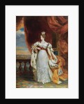 Portrait of Empress Alexandra Fyodorovna (Charlotte of Prussia), Emperors Nicholas I. wife (1798-18 by George Dawe