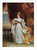 Portrait of Empress Alexandra Fyodorovna (Charlotte of Prussia), Emperors Nicholas I. wife (1798-18 by George Dawe