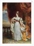 Portrait of Empress Alexandra Fyodorovna (Charlotte of Prussia), Emperors Nicholas I. wife (1798-18 by George Dawe