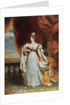 Portrait of Empress Alexandra Fyodorovna (Charlotte of Prussia), Emperors Nicholas I. wife (1798-18 by George Dawe