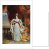 Portrait of Empress Alexandra Fyodorovna (Charlotte of Prussia), Emperors Nicholas I. wife (1798-18 by George Dawe