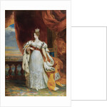 Portrait of Empress Alexandra Fyodorovna (Charlotte of Prussia), Emperors Nicholas I. wife (1798-18 by George Dawe