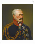 Portrait of Gebhard Leberecht von Blücher, Prince of Wahlstatt by Eduard Ströhling